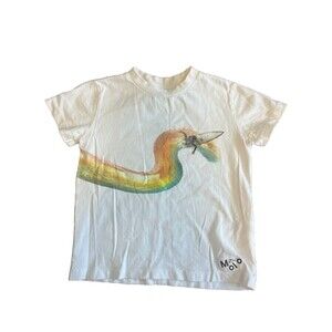 Molo Boys Surf TShirt Size 5 years 110 Surfing Wave Vintage Colors Short Sleeve